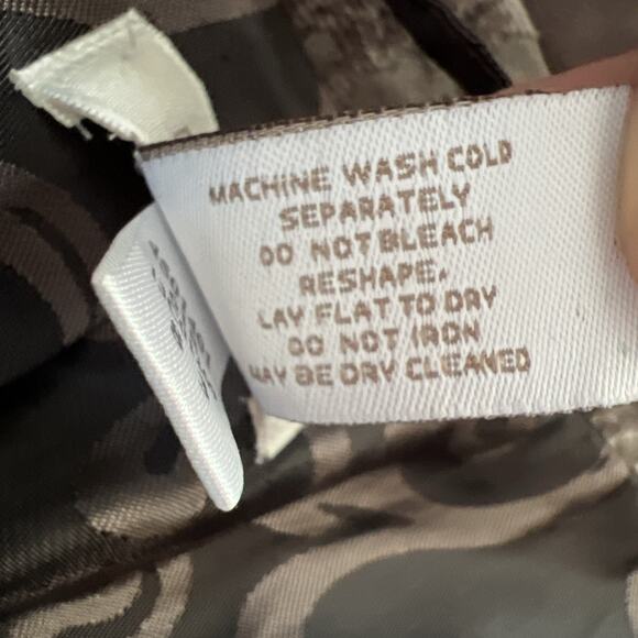 CHICO'S XL Coat Brown Patchwork Art To Wear Boho Velvet Whimsigoth Victorian - Picture 6 of 6